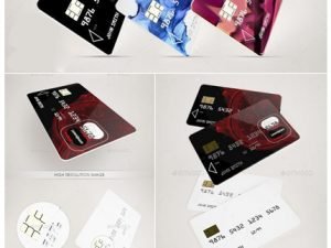 GraphicRiver Credit Card Mockup psd