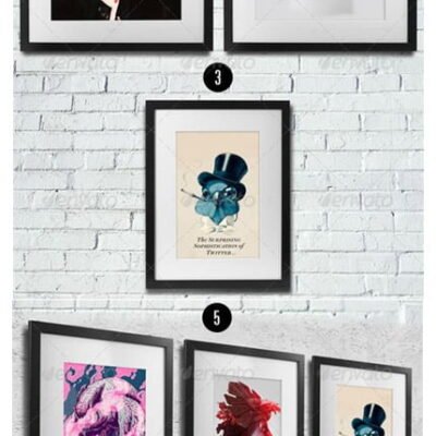 GraphicRiver Photorealistic Frame Mockup psd