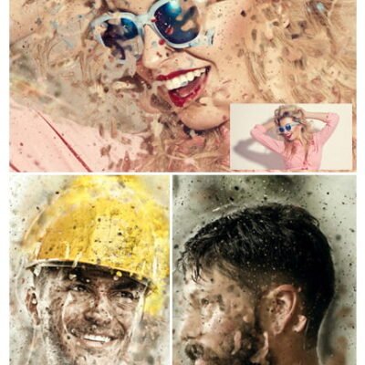 Grunge Photoshop Action