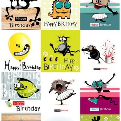 Happy Birthday Illustration