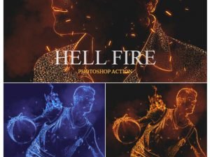 Hell Fire Photoshop Action