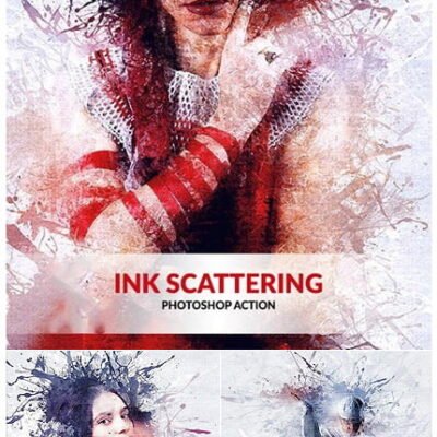 Ink Scattering Photoshop Action