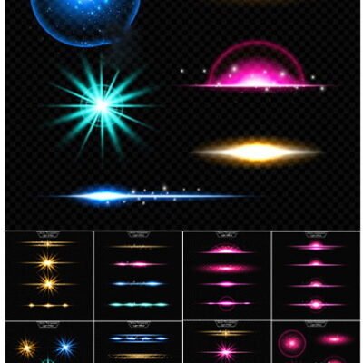 Light Effect Mix Vector Set