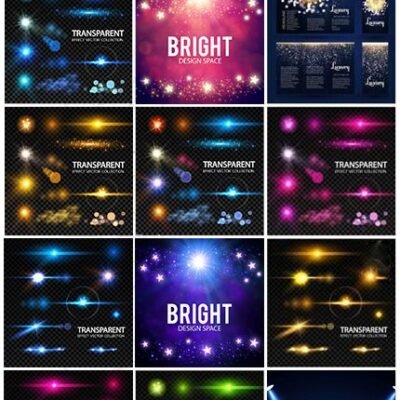 Light Effects In Vector