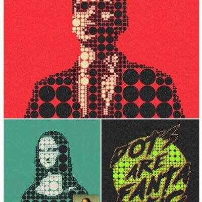 Minimal Dots Photoshop Action