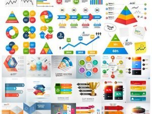 Modern Infographics Business Options Elements