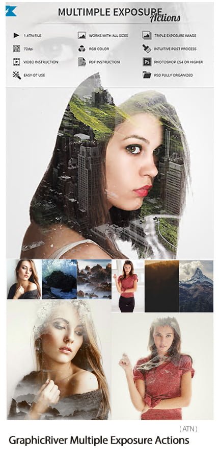 Multiple Exposure Actions | visualstorms Multiple Exposure Actions
