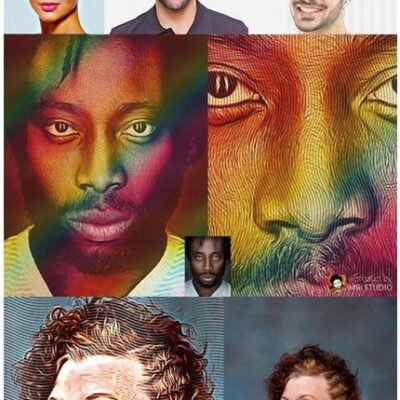 Oil Poster Art Photoshop Action