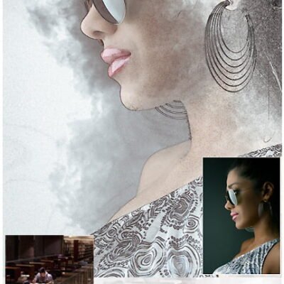 portrait art sketch action