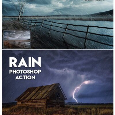 Rain Photoshop Action atn