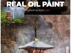 Real Oil Painting Photoshop Action