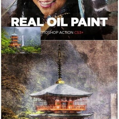 Real Oil Painting Photoshop Action