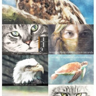 Real Watercolor Photoshop Action