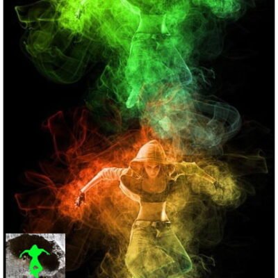 Realistic Smoke Photoshop Action