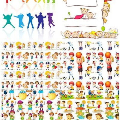 Seamless Children And Schoolchild