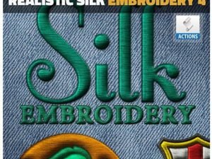 Silk Embroidery Effect Photoshop Action