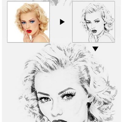 Sketch Master V.1.5 Photoshop Action