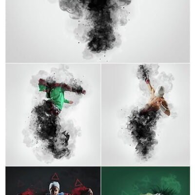 Smoke Exposure Photoshop Action