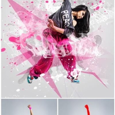 Splatter Photoshop Action