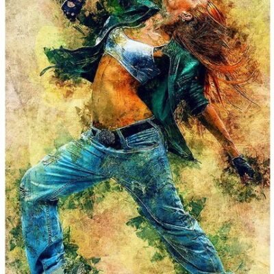 Stain Photoshop Action