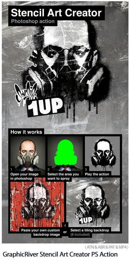 stencil.art.creator.photoshop.action Stencil Art Creator Photoshop Action