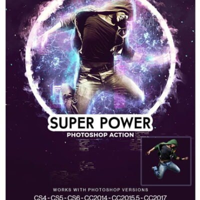 Super Power Photoshop Action