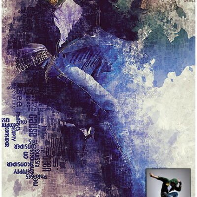 Typo Paint Photoshop Action