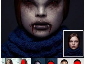 Vampire Photoshop Action