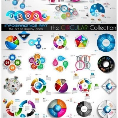 Vector Circular Infographics
