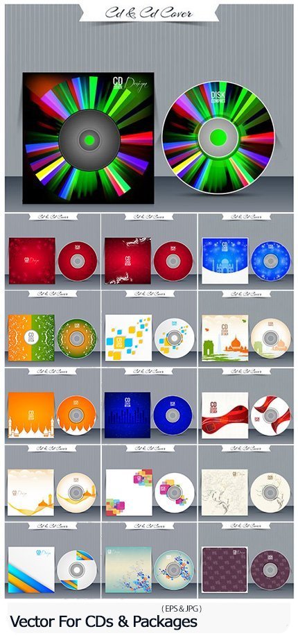 vector.templates.for.cds.and.packages Vector Templates For CDs And Packages