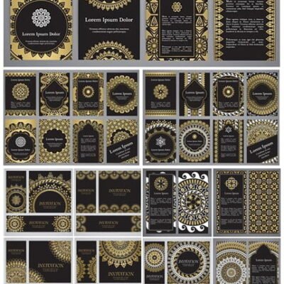 Vector Templates With Mandala