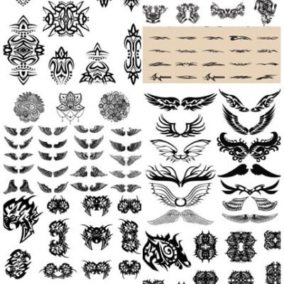 Vectors Various Tattoo Set 02