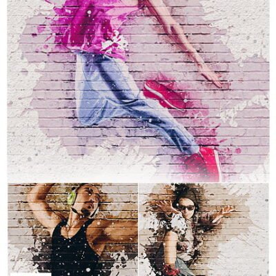 Wall Decor Photoshop Action