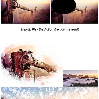 Water Painting Photoshop Action
