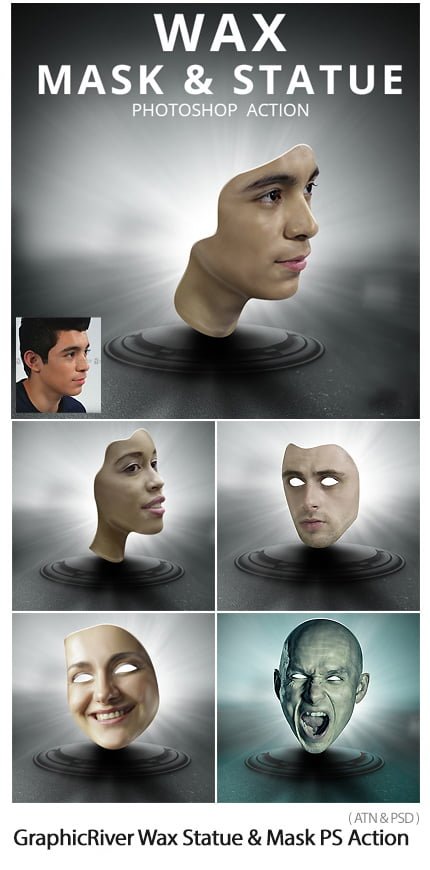 wax.statue.and.mask.photoshop.action Wax Statue And Mask Photoshop Action