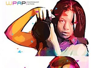 WPAP Art Photoshop Action