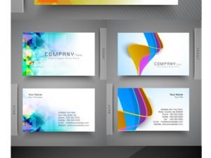 Business Cards Set