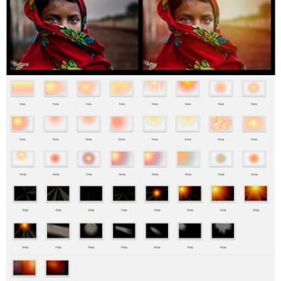 CM 100 Natural Sunlight Photo Overlays