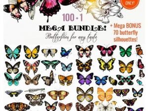 CM 101 Very Bright Butterfly Mega Bundle