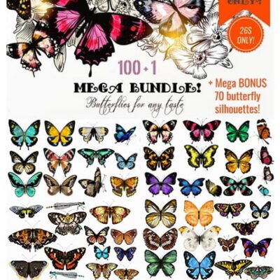 CM 101 Very Bright Butterfly Mega Bundle