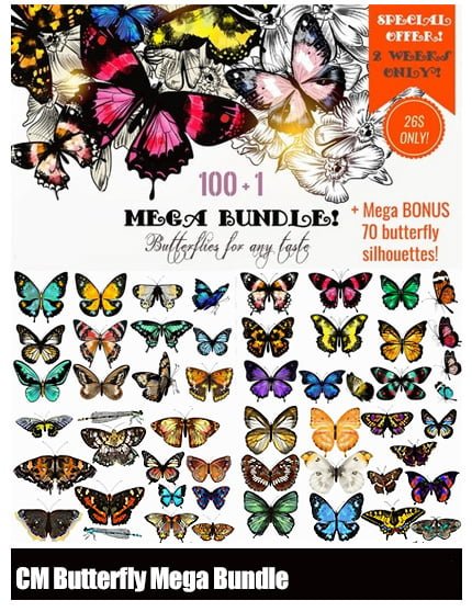 cm.101.very.bright.butterfly.mega.bundle CM 101 Very Bright Butterfly Mega Bundle