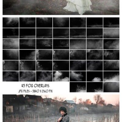 CM 45 Fog And Smoke Photoshop Overlays