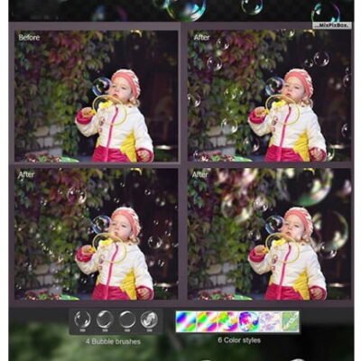 CM Bubble Overlays Brushes Styles