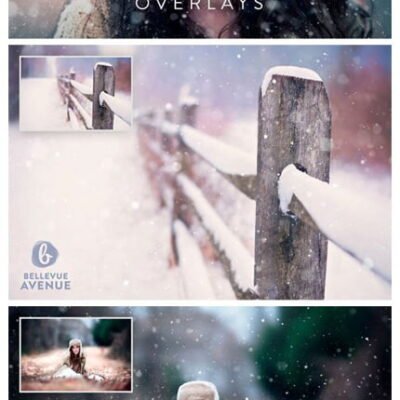 CM Falling Snow Overlays