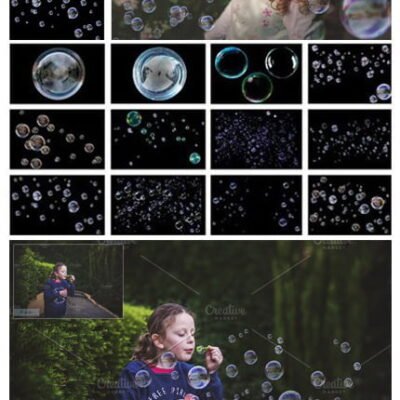 CM Fine Art Real Bubble Overlays