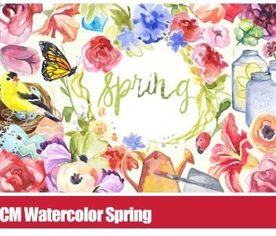 CM Watercolor Spring Collection
