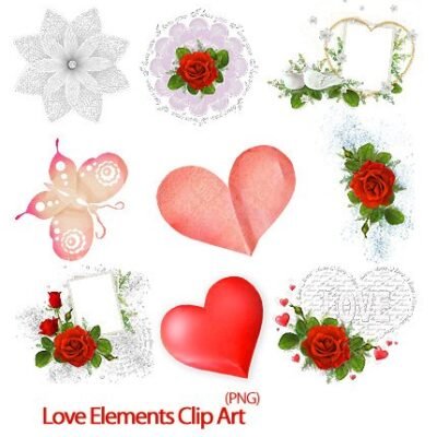 Love Elements Clip Art