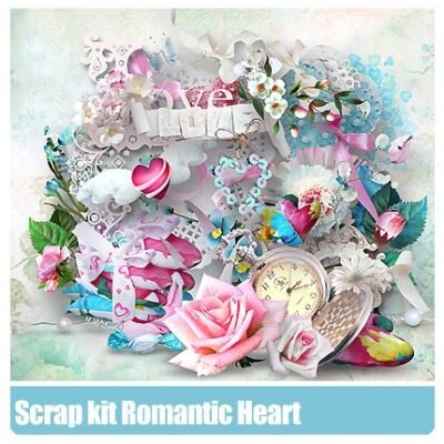Scrap kit Romantic Heart