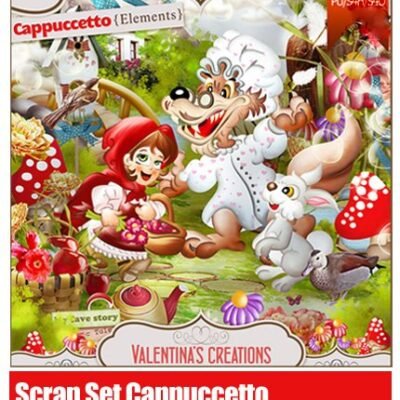 Scrap Set Cappuccetto
