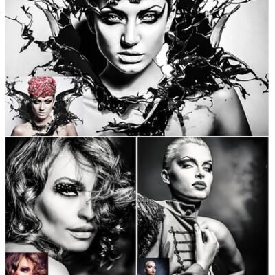 10 HDR BW Photoshop Action